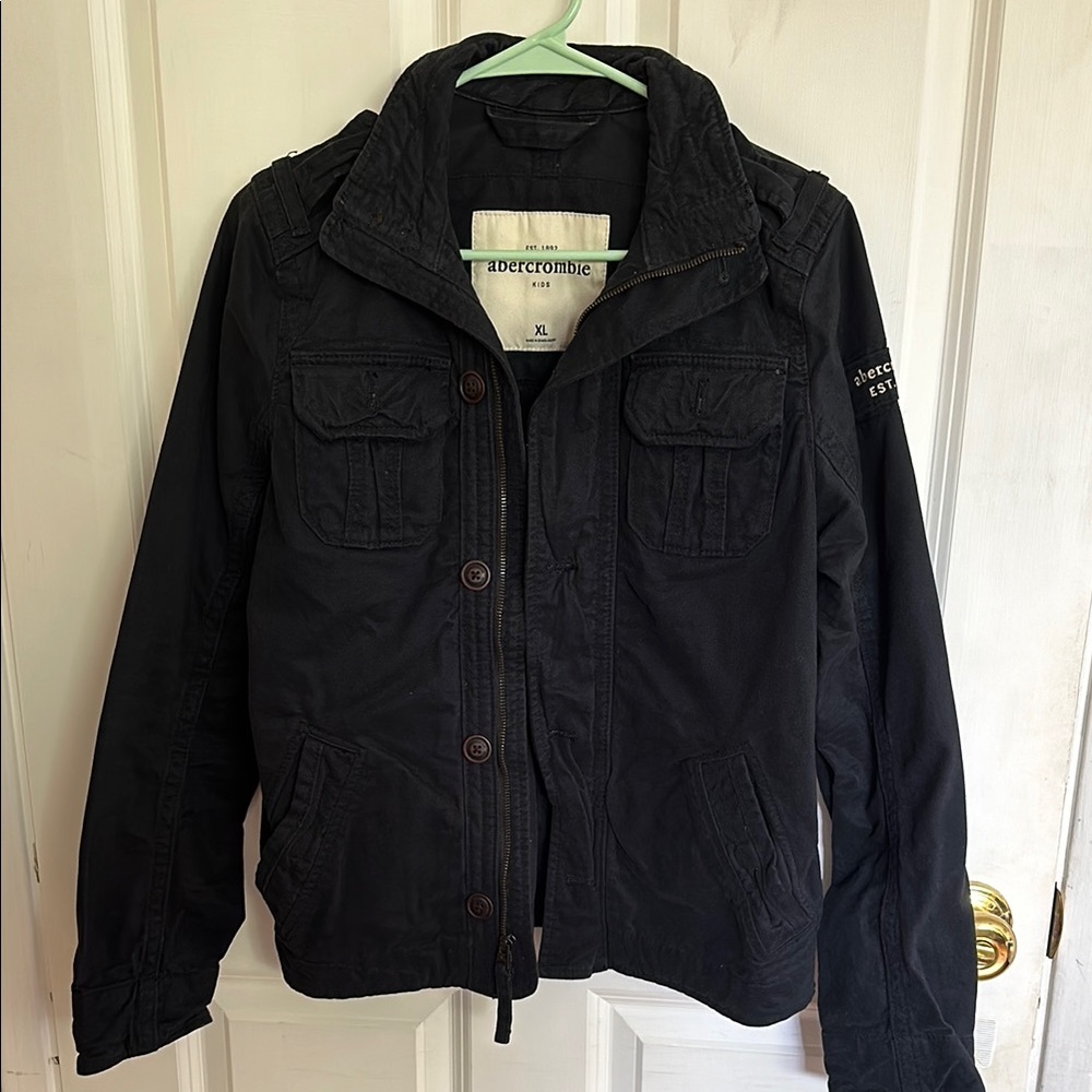 Abercrombie kids Navy utility Jacket